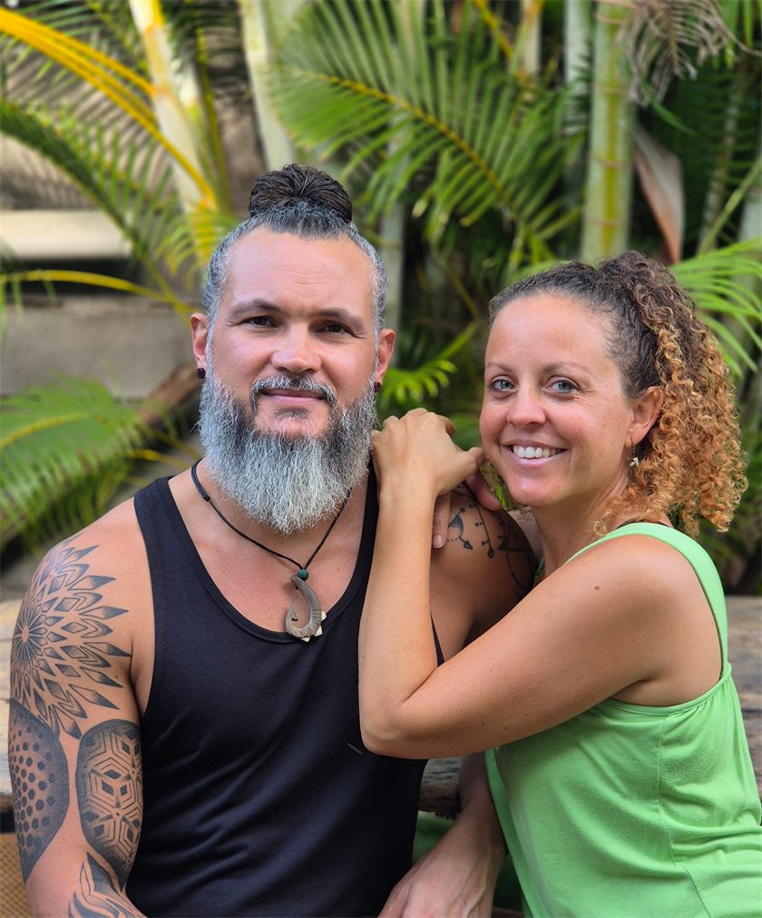 Cindy Dijoux et Cédric Emmanuel Mussard, coachs sport et nutrition certifiés, fondateurs d'Optimum Form Fitness, à La Réunion